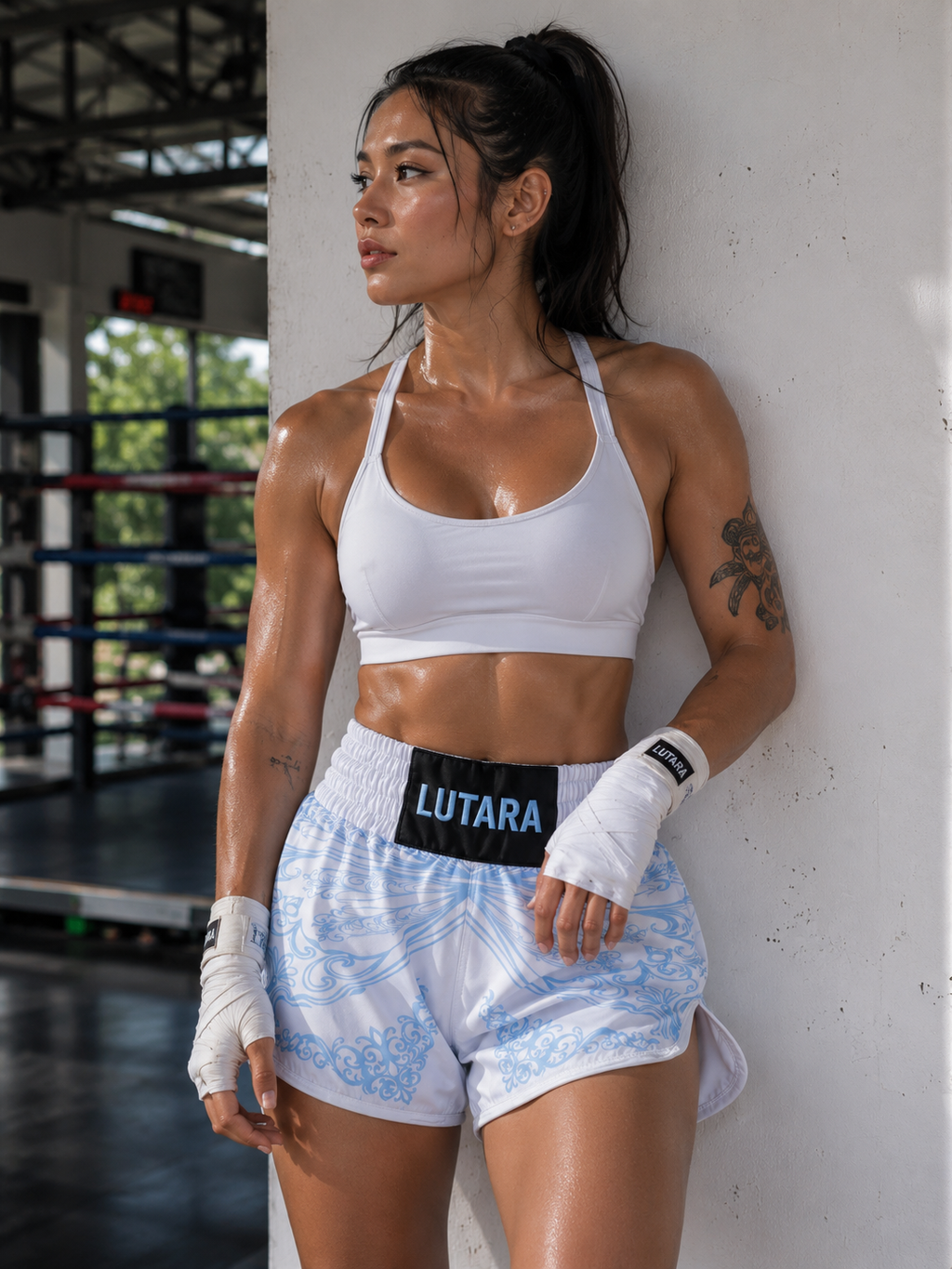 Azure - combat shorts