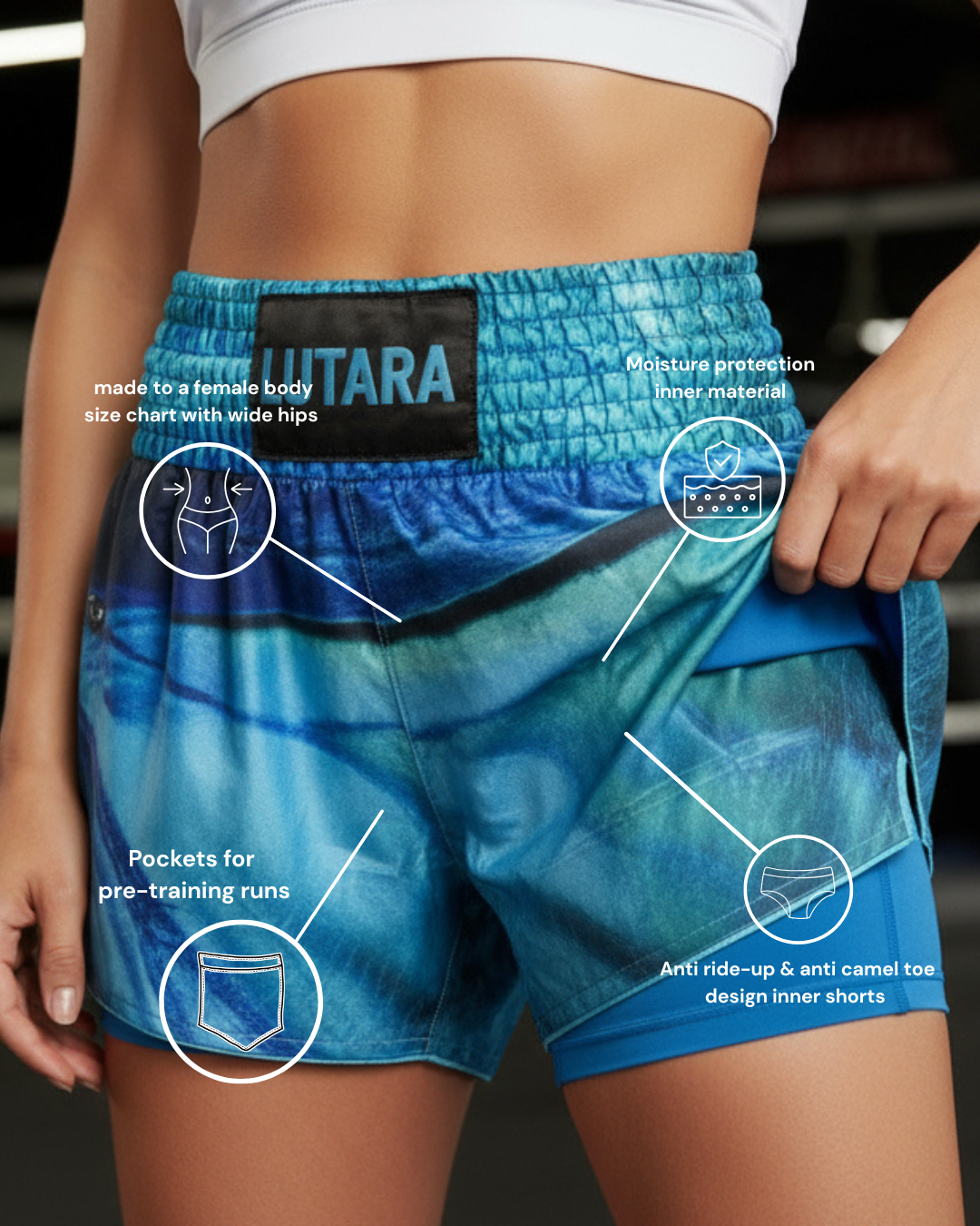 Flow - combat shorts